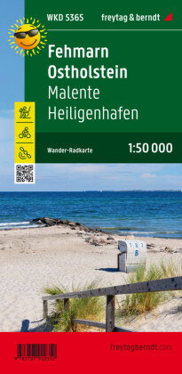 Fehmarn - Ostholstein, Wander-, Rad- und Freizeitkarte 1:30.000, freytag & berndt, WKD 5365