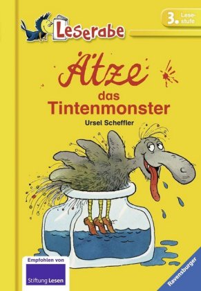 Leserabe Schulausgabe in Broschur - Ätze, das Tintenmonster