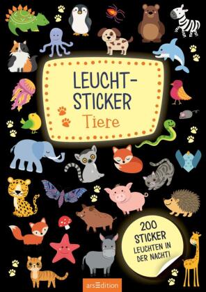 Leucht-Sticker - Tiere