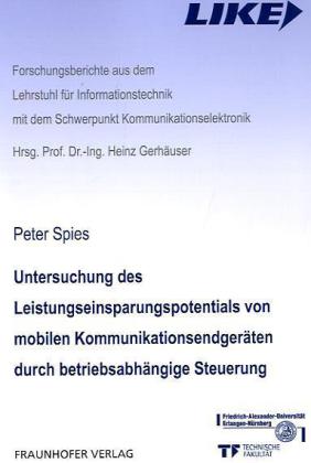 Untersuchung des Leistungseinsparpotentials von mobilen Kommunikationsendgeräten durch betriebsabhän