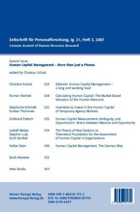 Human Capital Management More than just a Phrase