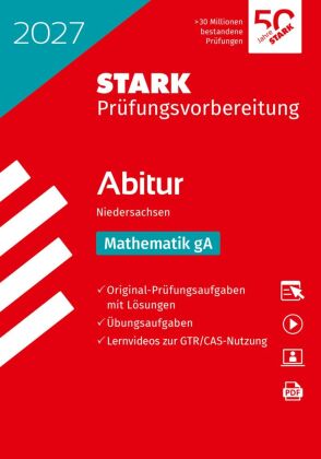 STARK Mathematik gA - Abitur 2027 Niedersachsen - Prüfungsvorbereitung, m. 1 Buch, m. 1 Beilage
