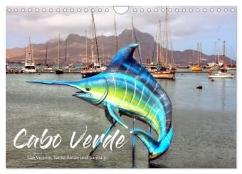 Cabo Verde - Sao Vicente, Santo Antao und Santiago (Wandkalender 2024 DIN A4 quer), CALVENDO Monatsk