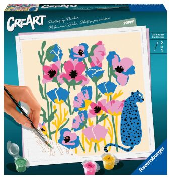 CreArt Adults Trend - Bunte Mohnblumen