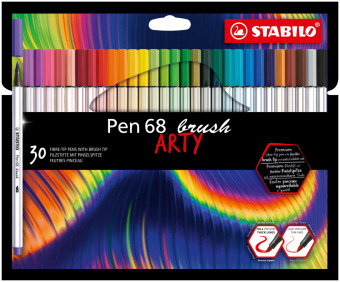 STABILO Pen 68 brush 30er Kartonetui ARTY