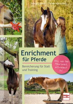 Enrichment für Pferde. Pferderatgeber mit DIY-Projekten, Lifehacks und Tipps für die Pferde-Beschäft
