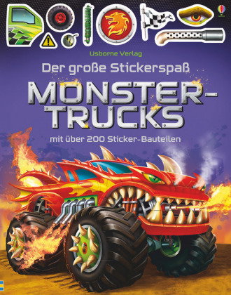 Der große Stickerspaß - Monstertrucks
