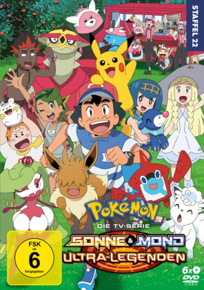Pokémon - Die TV-Serie: Sonne und Mond Ultra-Legenden - Staffel 22. Staffel.22, 6 DVD