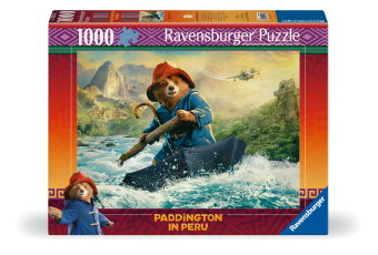 Ravensburger Puzzle 12001266 - Paddington in Peru - 1000 Teile Paddington-Bär Puzzle für Kinder und