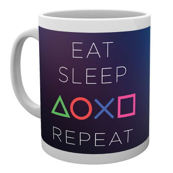 PLAYSTATION Eat Sleep Repeat Tasse