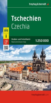 freytag & berndt Straßenkarte Tschechien 1:250.000
