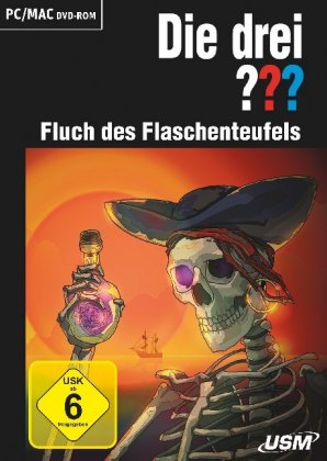 Die drei ??? - Fluch des Flaschenteufels, 1 DVD-ROM