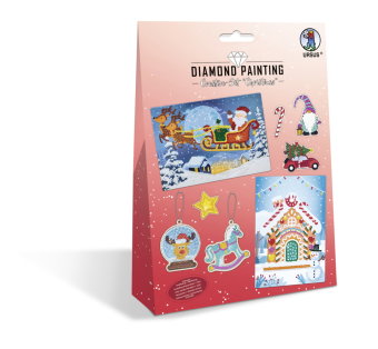 URSUS Diamond Painting "Creative Set Christmas"