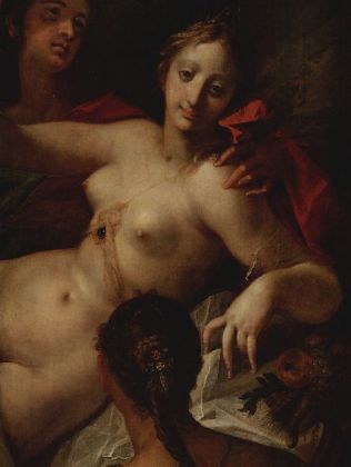 Hans von Aachen - Allegorie des Friedens und des Überflusses, Detail - 500 Teile (Puzzle)
