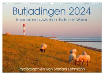 Butjadingen 2024. Impressionen zwischen Jade und Weser (Wandkalender 2024 DIN A3 quer), CALVENDO Mon