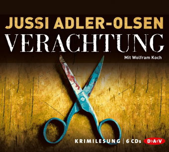 Verachtung. Der vierte Fall für Carl Mørck, Sonderdezernat Q, 6 Audio-CDs