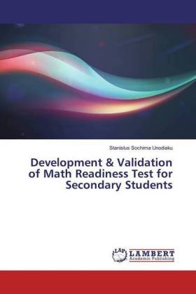 Development & Validation of Math Readiness Test for Secondary Students