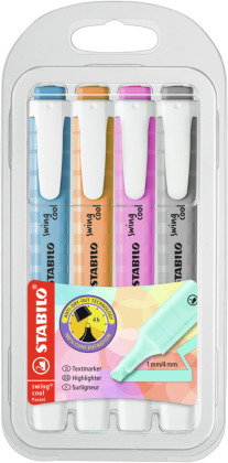 STABILO swing cool Pastel 4er Etui