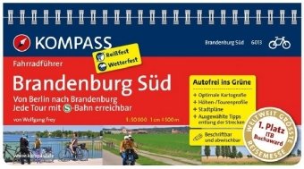KOMPASS Fahrradführer Brandenburg Süd, Von Berlin nach Brandenburg