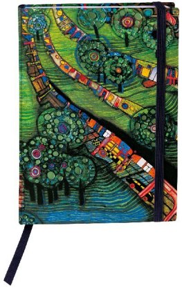 Hundertwasser Notizbuch (Grüne Stadt)