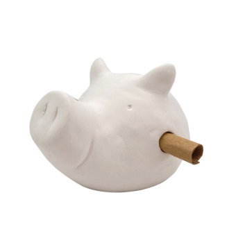 Bisquit-Porzellan Designer Geldschwein