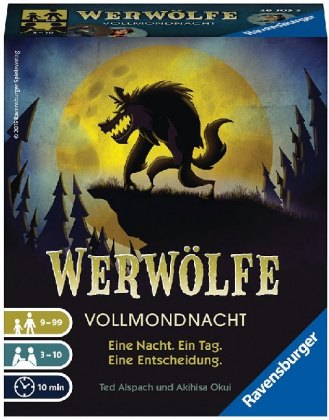 Werwölfe Vollmondnacht - Gesellschaftsspiel & Brettspiel ab 9 Jahre