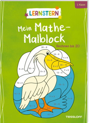 LERNSTERN. Mein Mathe-Malblock. Rechnen bis 20