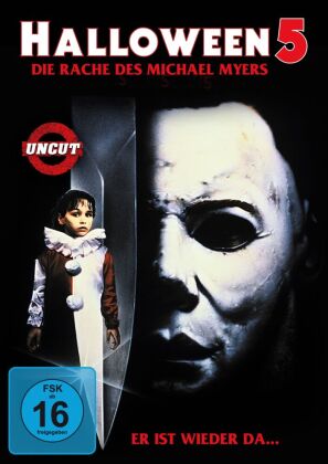 Halloween 5 - Die Rache des Michael Myers, 1 DVD