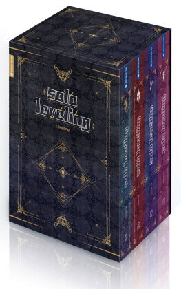 Solo Leveling Roman 01 - 04 mit Box, m. 1 Beilage