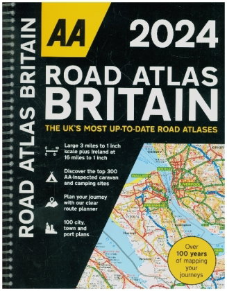 Road Atlas Britain 2024