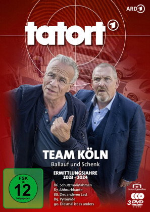 Tatort - Team Köln (Ballauf & Schenk) - Ermittlungsjahre 2023 - 2024, 3 DVD
