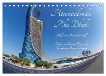 Atemraubendes Abu Dhabi - Idylle am Persischen Golf (Tischkalender 2024 DIN A5 quer), CALVENDO Monat