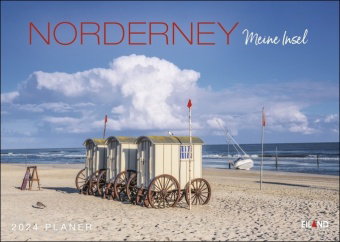 Norderney ...meine Insel Planer 2024. Schöne Inselfotos und ein praktischer Terminkalender für die W
