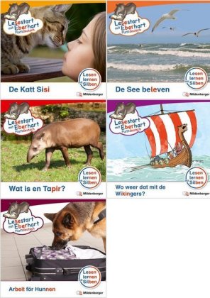 Paket - Lesestart mit Eberhart Plattdeutsch - Komplettbezug, 5 Teile