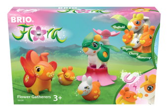 BRIO Flora - 36228 Blumensammler | Spielset für endlosen fantasievollen Spielspaß für Mädchen und Ju