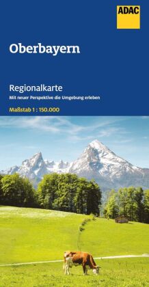 ADAC Regionalkarte 16 Oberbayern 1:150.000