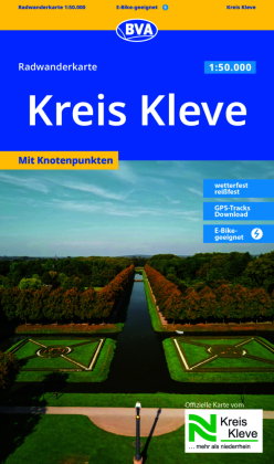 BVA Radwanderkarte Kreis Kleve 1:50.000