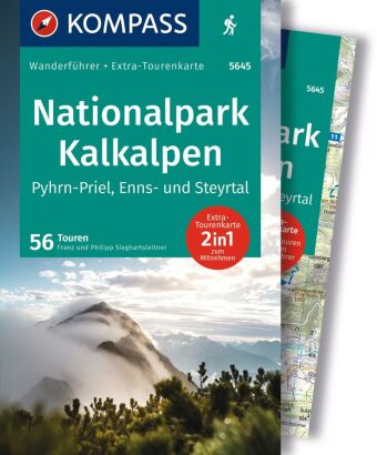 KOMPASS Wanderführer Nationalpark Kalkalpen - Pyhrn-Priel, Enns- und Steyrtal, 56 Touren mit Extra-T