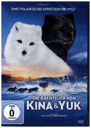 Die Abenteuer von Kina & Yuk - Zwei Polarfüchse entdecken die Welt, 1 DVD