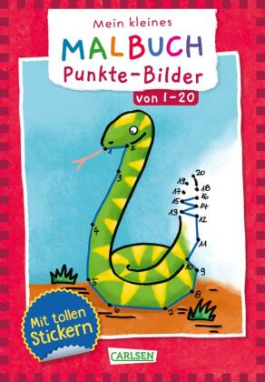 Mein kleines Malbuch: Punkte-Bilder von 1 - 20
