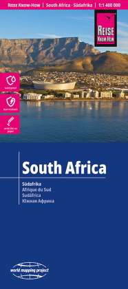 Reise Know-How Landkarte Südafrika | South Africa (1:1.400.000)
