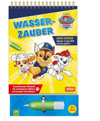 PAW Patrol Wasserzauber - Wassermalbuch ab 3 Jahre