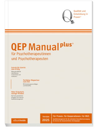 QEP-Manualplus® für Psychotherapeutinnen und Psychotherapeuten, m. 1 Buch, m. 1 Beilage