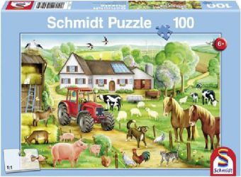 Fröhlicher Bauernhof (Kinderpuzzle)