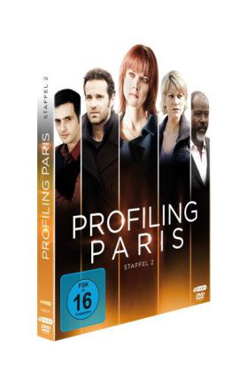 Profiling Paris. Staffel.2, 4 DVDs, 4 DVD-Video