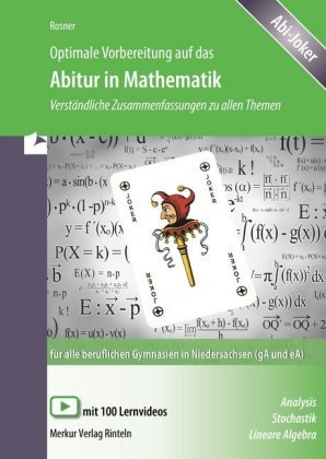 Optimale Vorbereitung auf das Abitur in Mathematik für alle beruflichen Gymnasien in Niedersachsen (