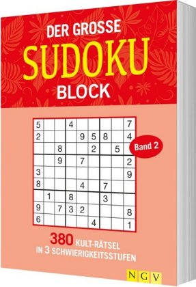 Der große Sudokublock. Bd.2