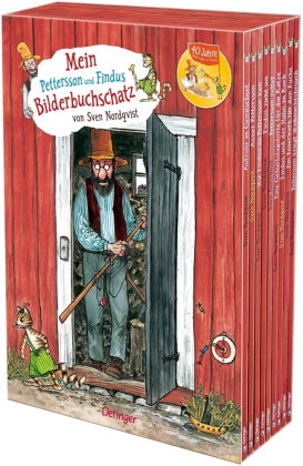 Pettersson und Findus. Mein Pettersson und Findus Bilderbuchschatz, m. 9 Buch