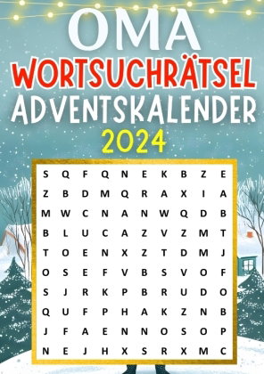 Oma Wortsuchrätsel Adventskalender 2024 Weihnachtsgeschenk