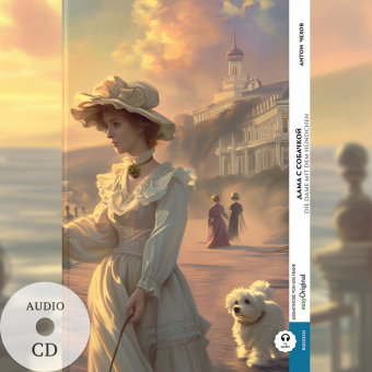 Dama s sobatschkoi / Die Dame mit dem Hündchen (Buch + Audio-CD) - Frank-Lesemethode - Kommentierte
